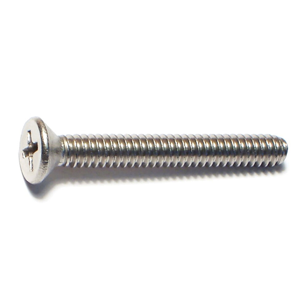 image of 10-24 x 1-1/2 Phillips Flat Machine Screws - 82445