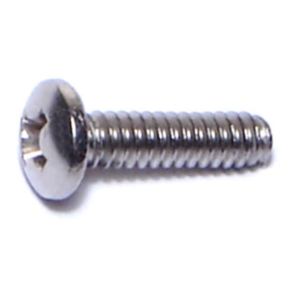 image of 6-32 x 1/2 Phillips Pan Machine Screws - 82462