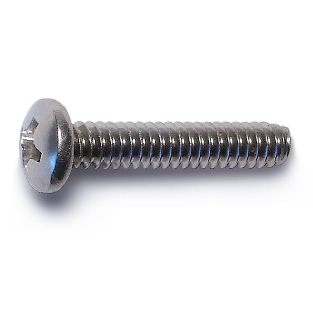 image of 6-32 x 3/4 Phillips Pan Machine Screws - 82463
