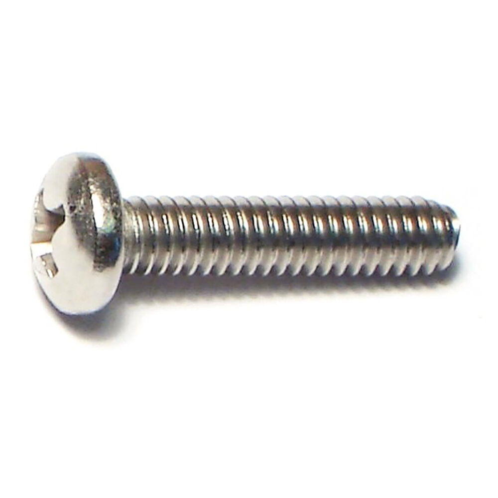 image of 8-32 x 3/4 Phillips Pan Machine Screws - 82473