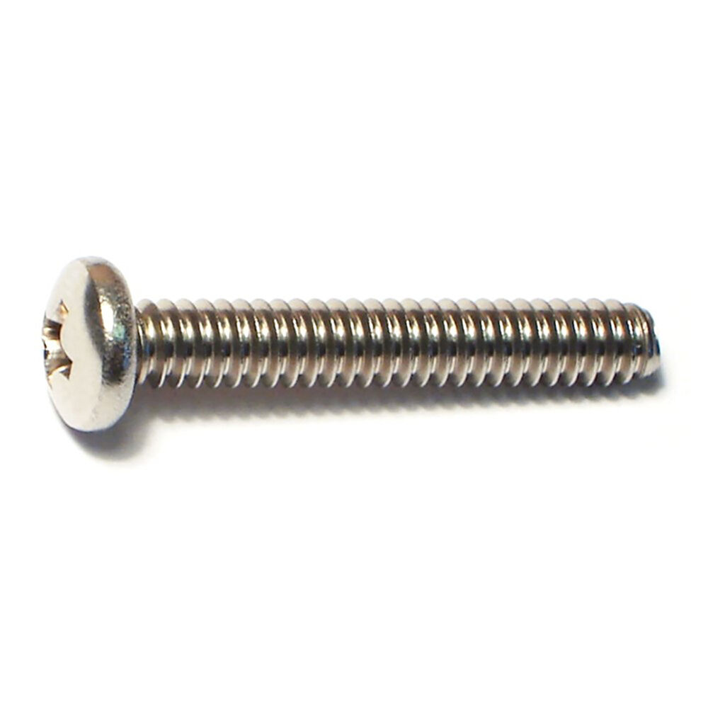 image of 10-24 x 1-1/4 Phillips Pan Machine Screws - 82484