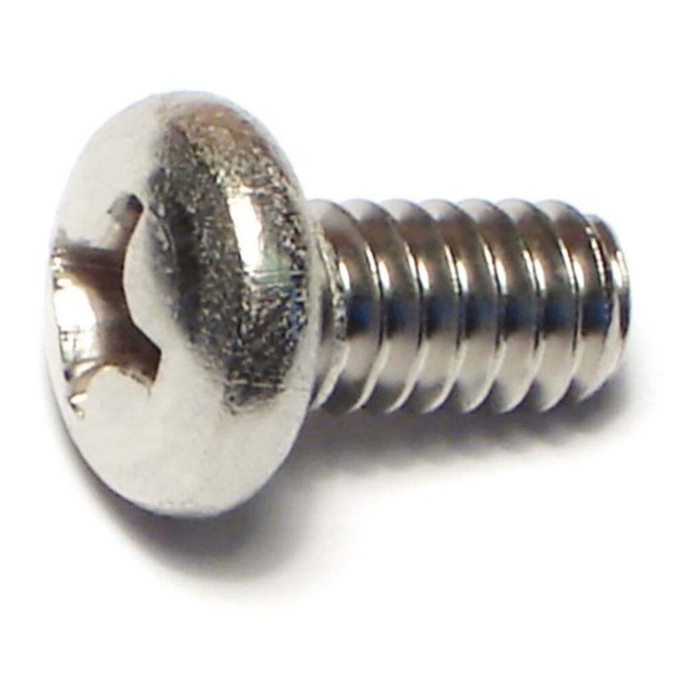 image of 1/4-20 x 1/2 Phillips Pan Machine Screws - 82491