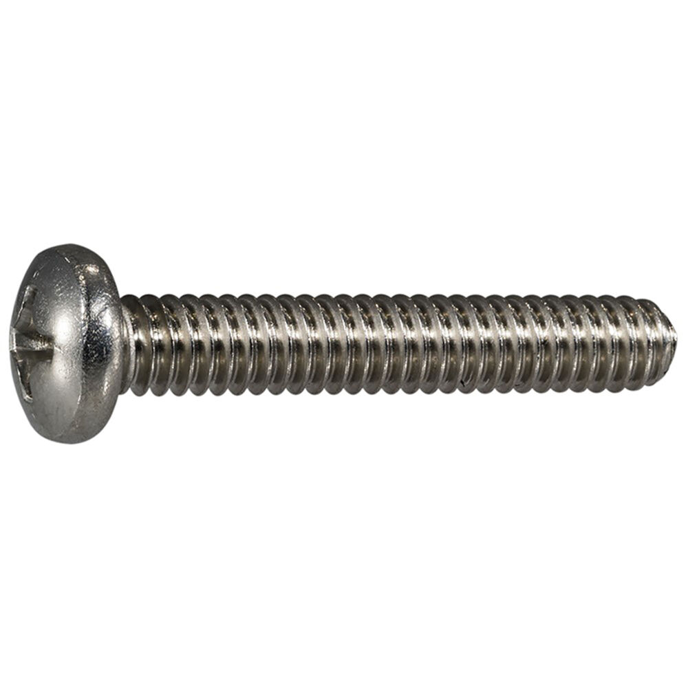 image of 1/4-20 x 1-1/2 Phillips Pan Machine Screws - 82495