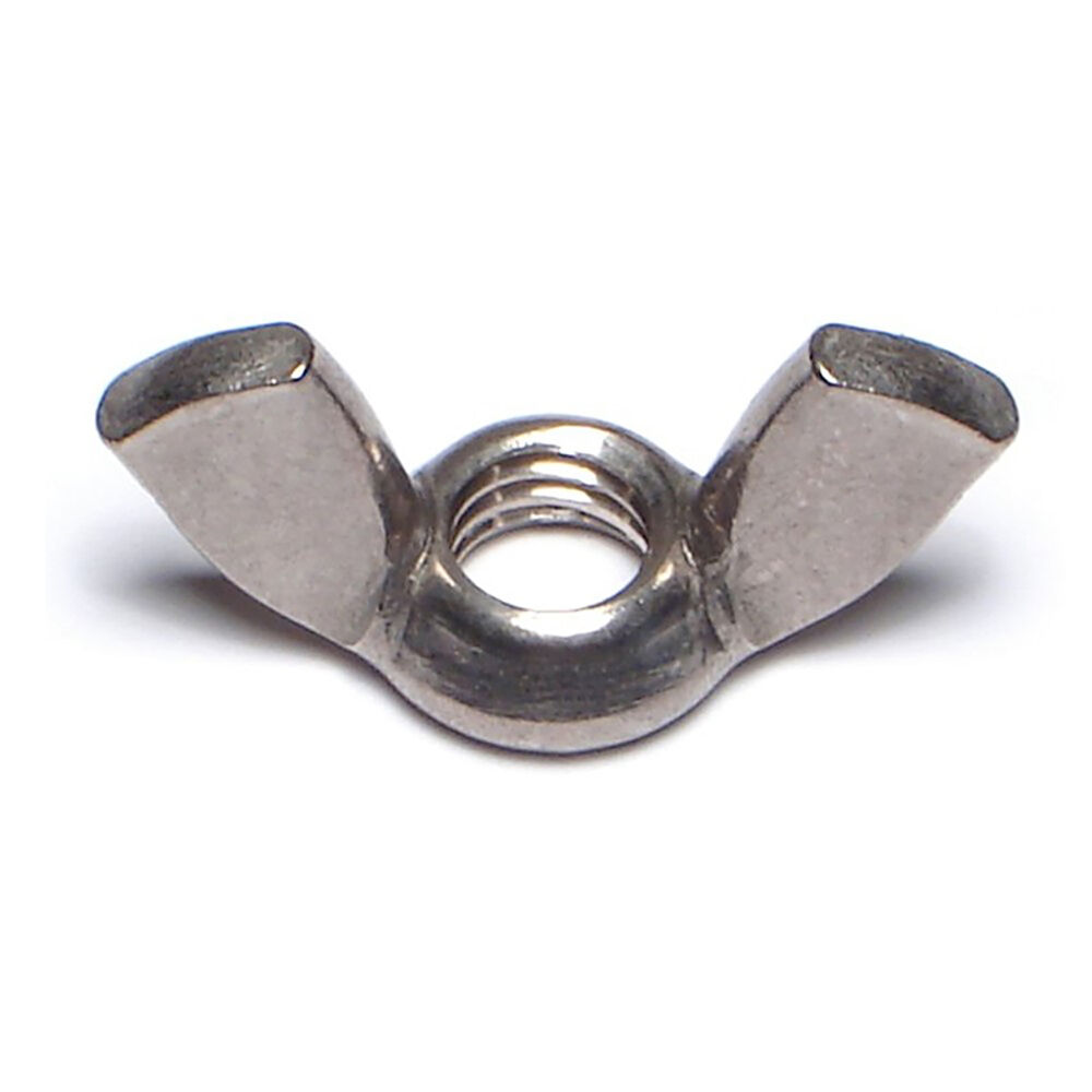 image of Cold Forged Wing Nuts, 5/16-18, Stainless, 1-Piece
