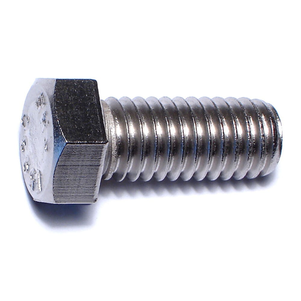 image of 7/16-14 x 1 Stainless Hex Cap Screws - 82572