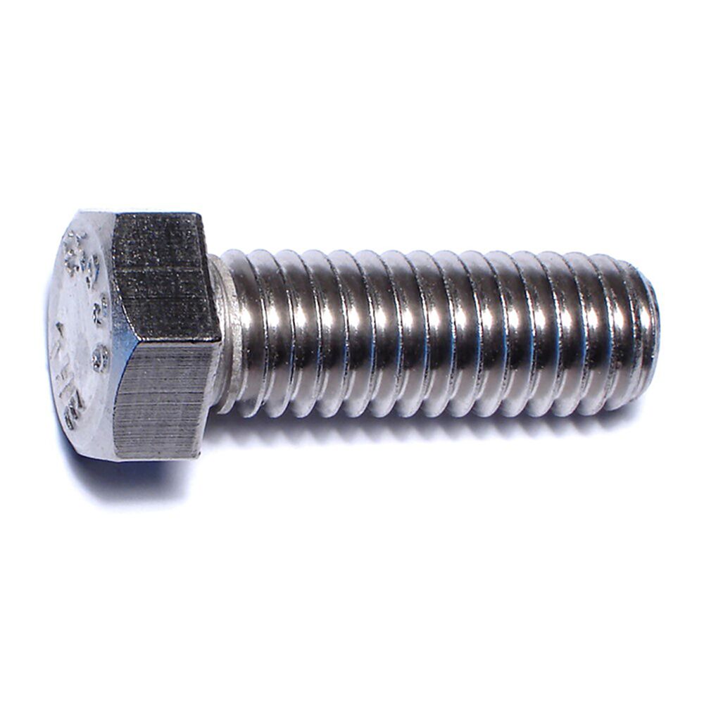 image of 7/16-14 x 1-1/4 Stainless Hex Cap Screws - 82573