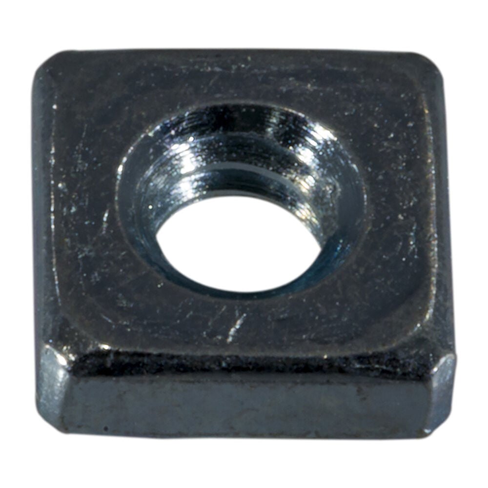 image of Square Nuts, 10-24, Zinc, 3-Piece