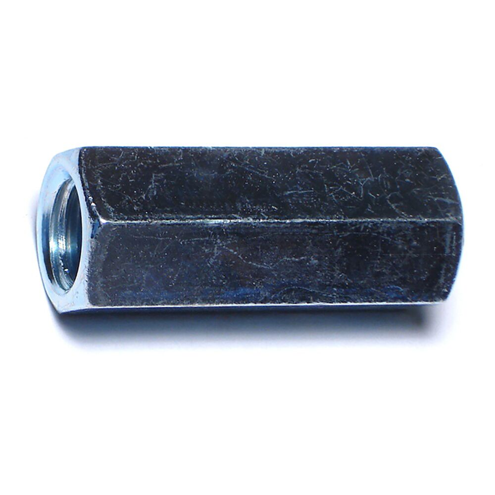 image of 1/4-Inch-20 Zinc Coupling Nut - 1 Count