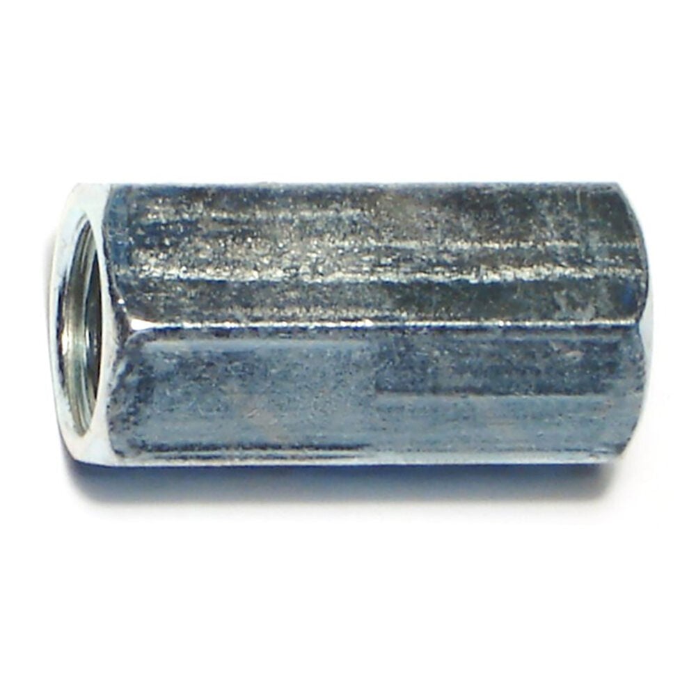 image of 3/8-Inch x 1/2-Inch-13 Zinc Coupling Nut - 1 Count