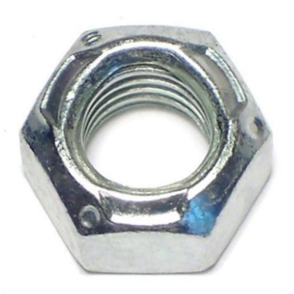 image of 3/8-Inch-16 Grade 2 Zinc Top Lock Nut - 1 Count