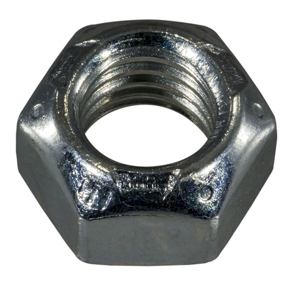 image of 1/2-Inch-13 Grade 2 Zinc Top Lock Nut - 1 Count