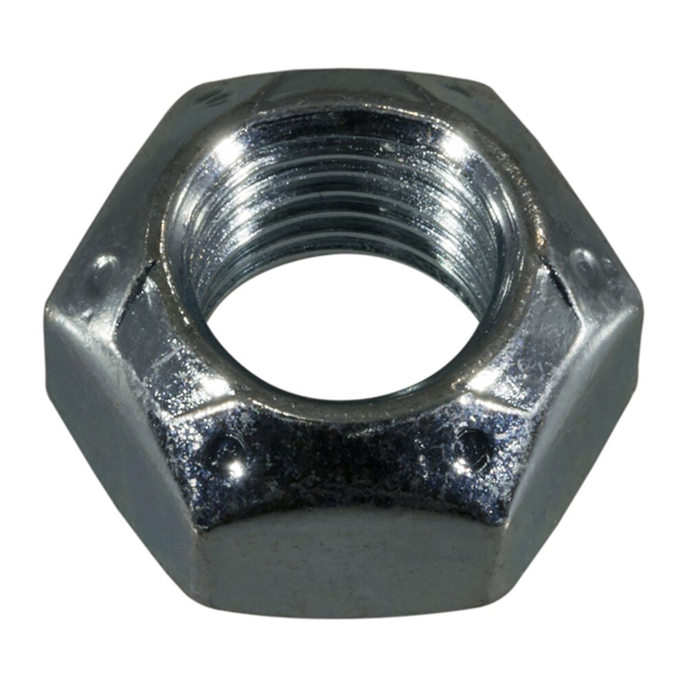 image of 7/16-Inch-20 Grade 2 Zinc Top Lock Nut - 1 Count