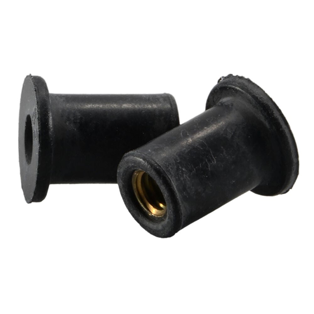 image of Well Nuts, 8-32 x 1/2, Rubber, 1-Piece