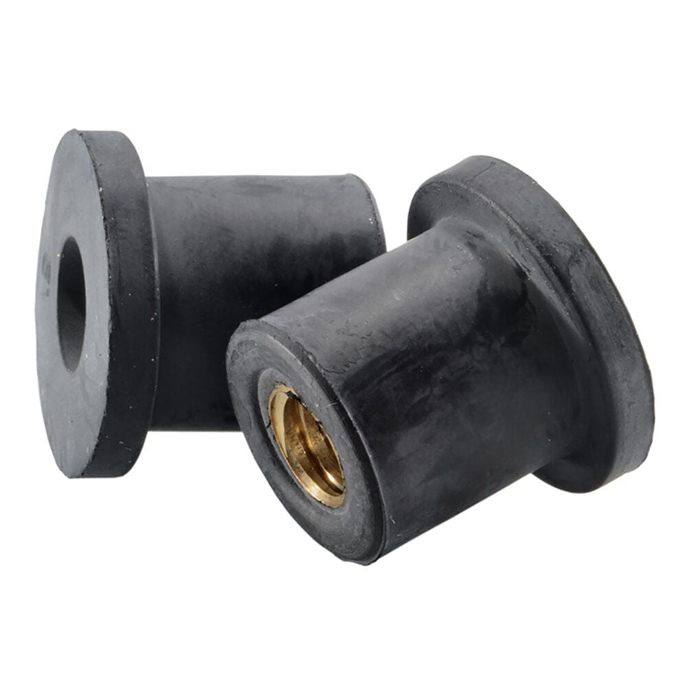 image of Well Nuts, 5/16-18 x 3/4, Rubber, 1-Piece