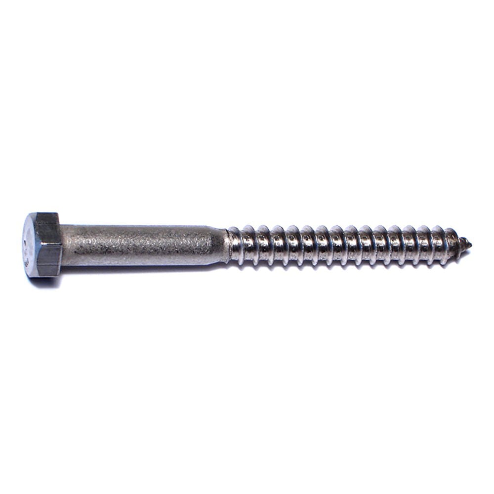 image of 3/8 x 4 Hex Lag Screws - 83497