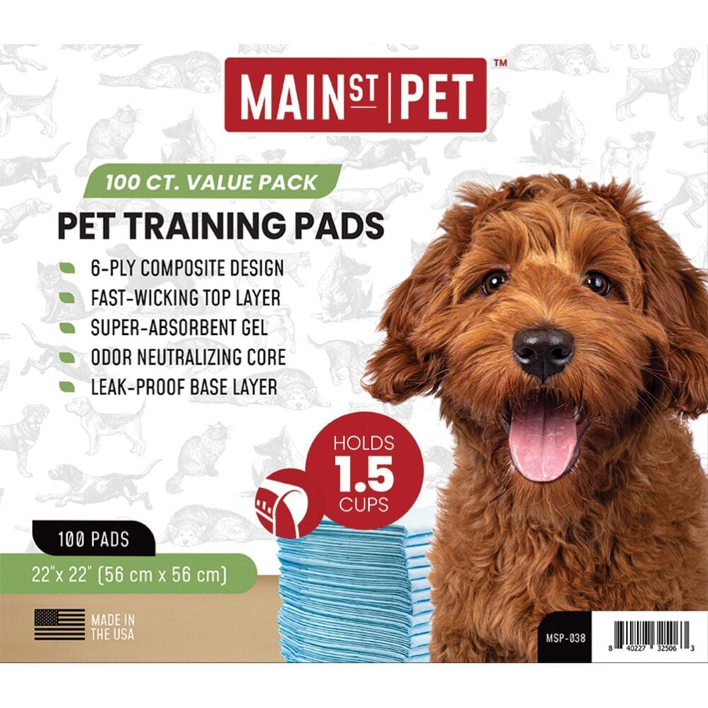 image of 22" x 22" Pet Pads 100 ct