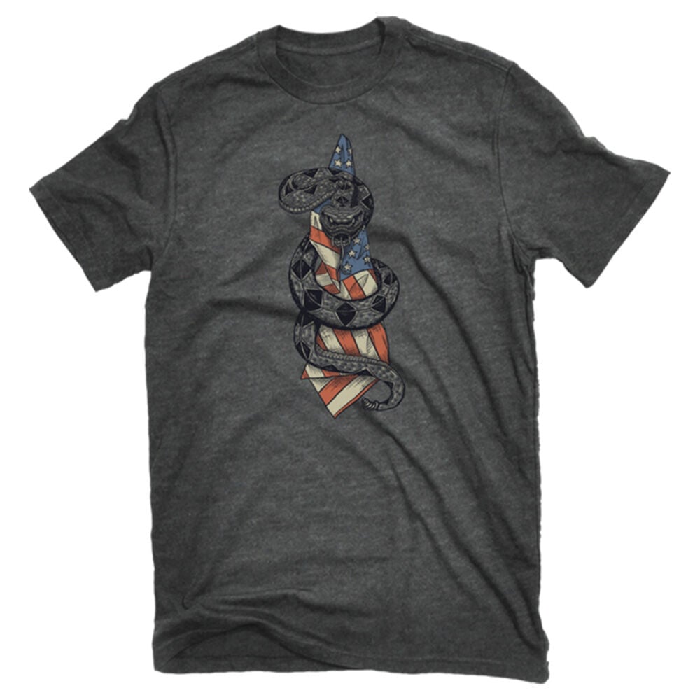 image of Men's Snake Wrapped Flag T-Shirt