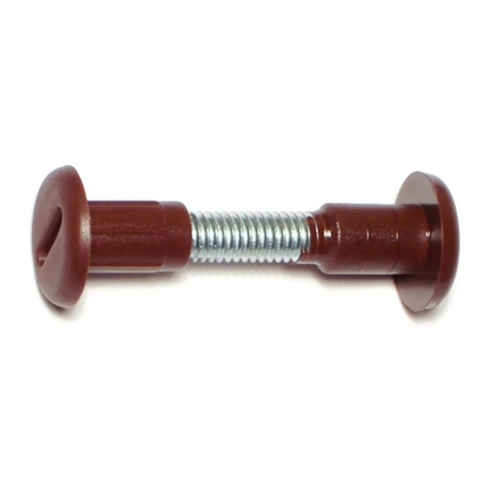 image of Connector Bolts, 1-5/16 x 1-5/8, Brown, 1-Piece
