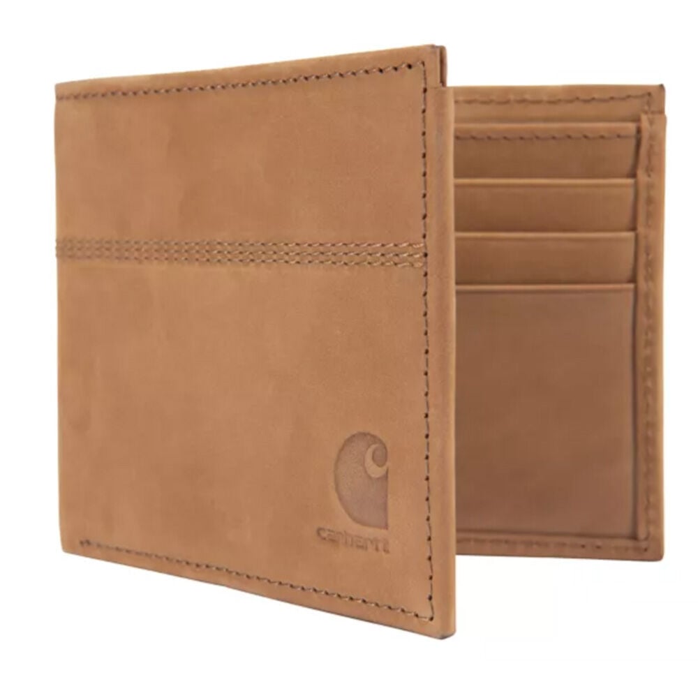 image of Men's Saddle Leather Bi-Fold Wallet