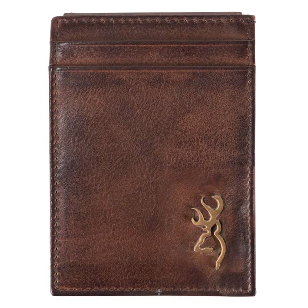 image of Brass Buck Leather Card Master Wallet