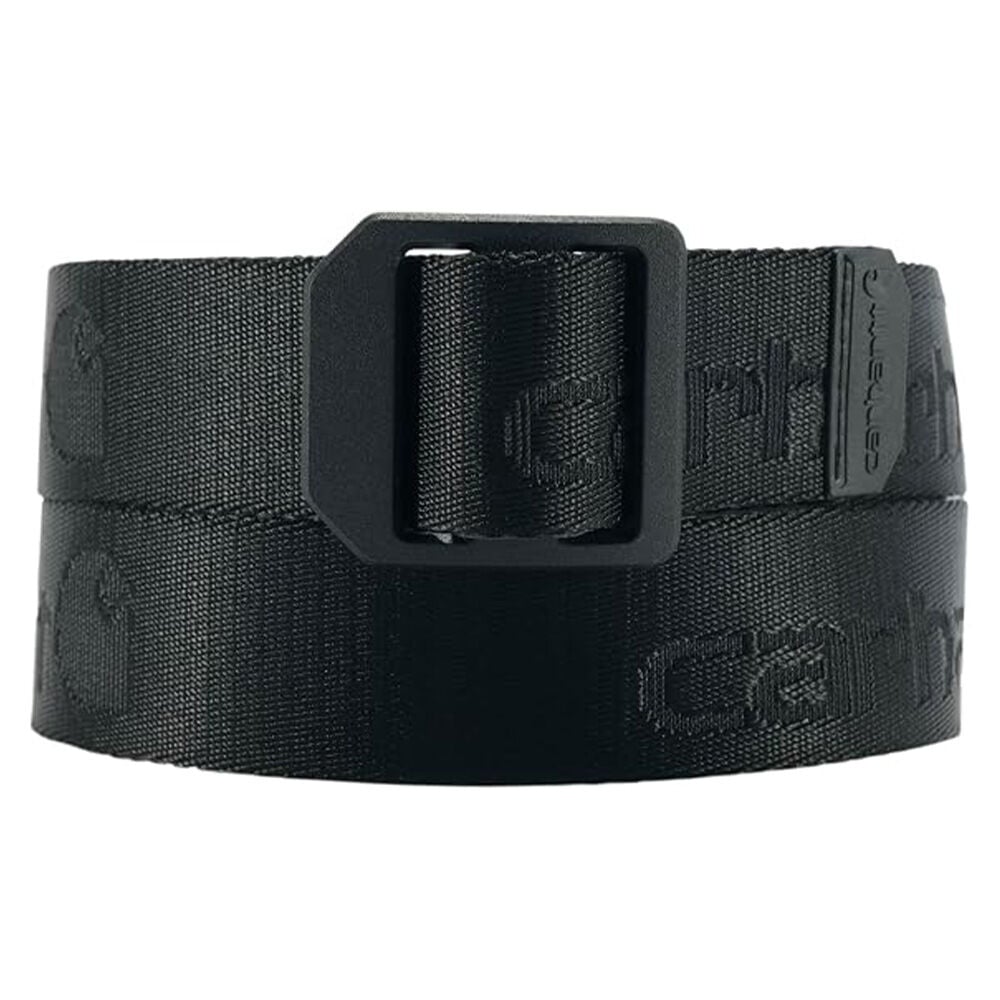 image of Durable Nylon Webbing Belt, Black