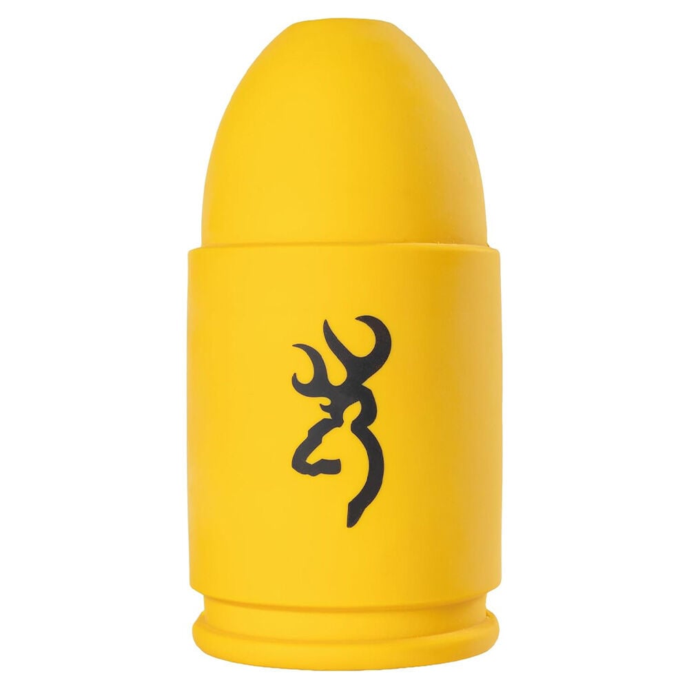 image of Gold Latex Bullet Dog Toy