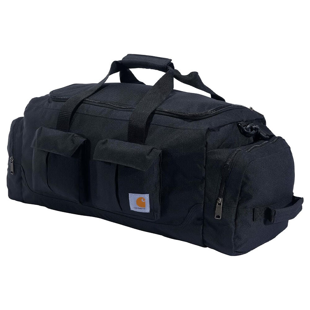 image of Utility 40L Pocketed Duffel, Black