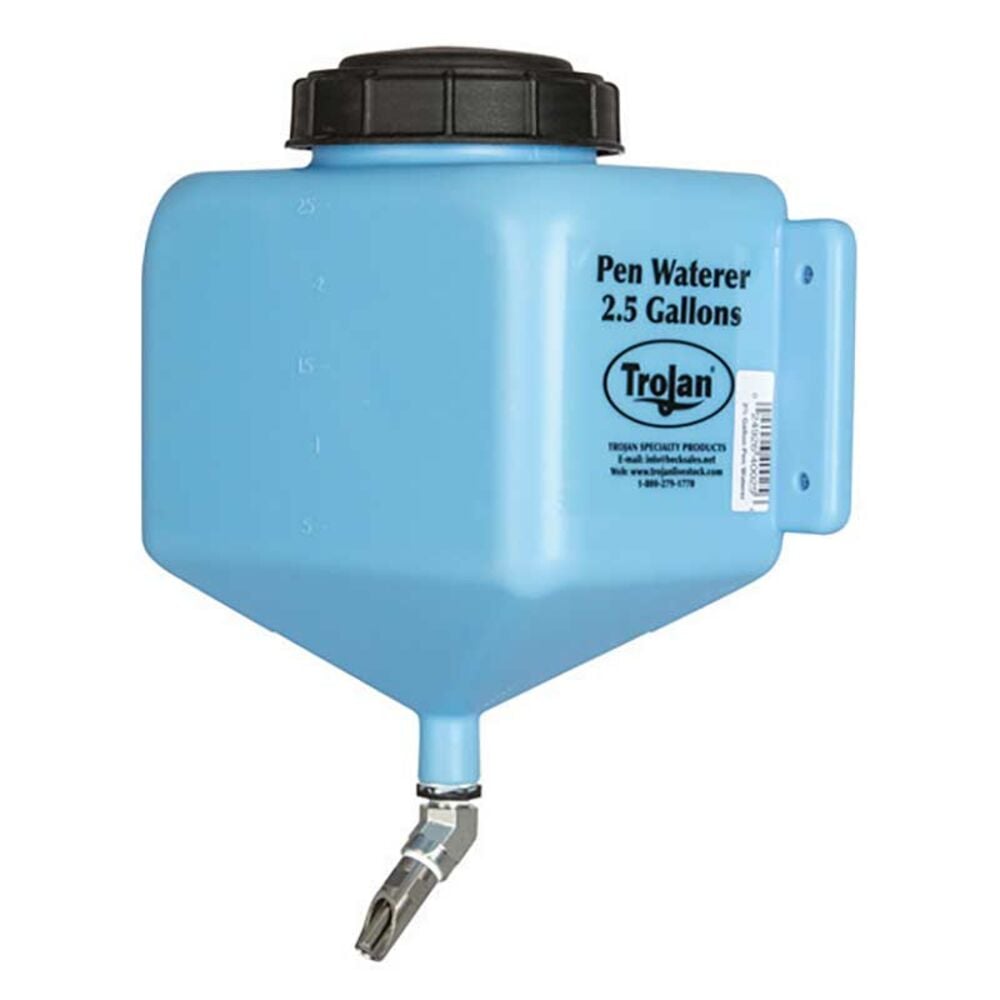 image of 2-1/2 Gallon Plastic Pen Waterer