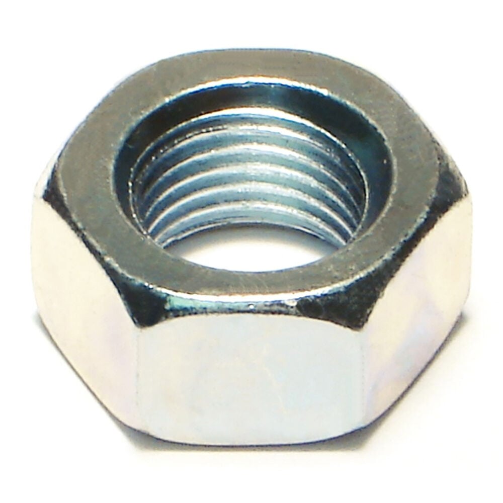 image of Metric Finished Hex Nuts, 12mm-1.25, Zinc, 1-Piece