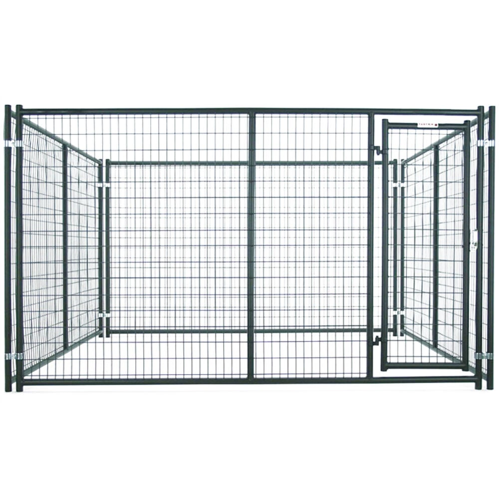 image of Dog Kennel- Heavy Duty, Front, 6 x 10 ft