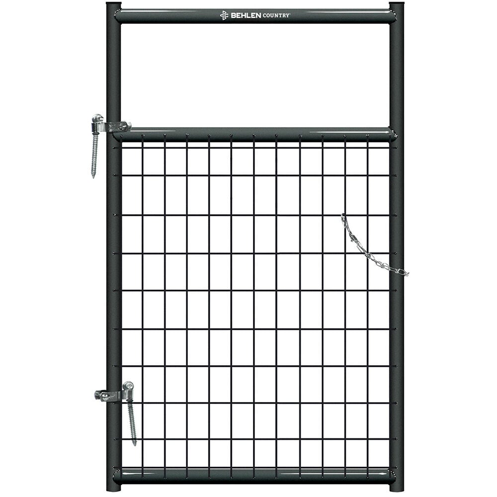 image of 3 ft Frontier Wire-Filled Gate, Gray