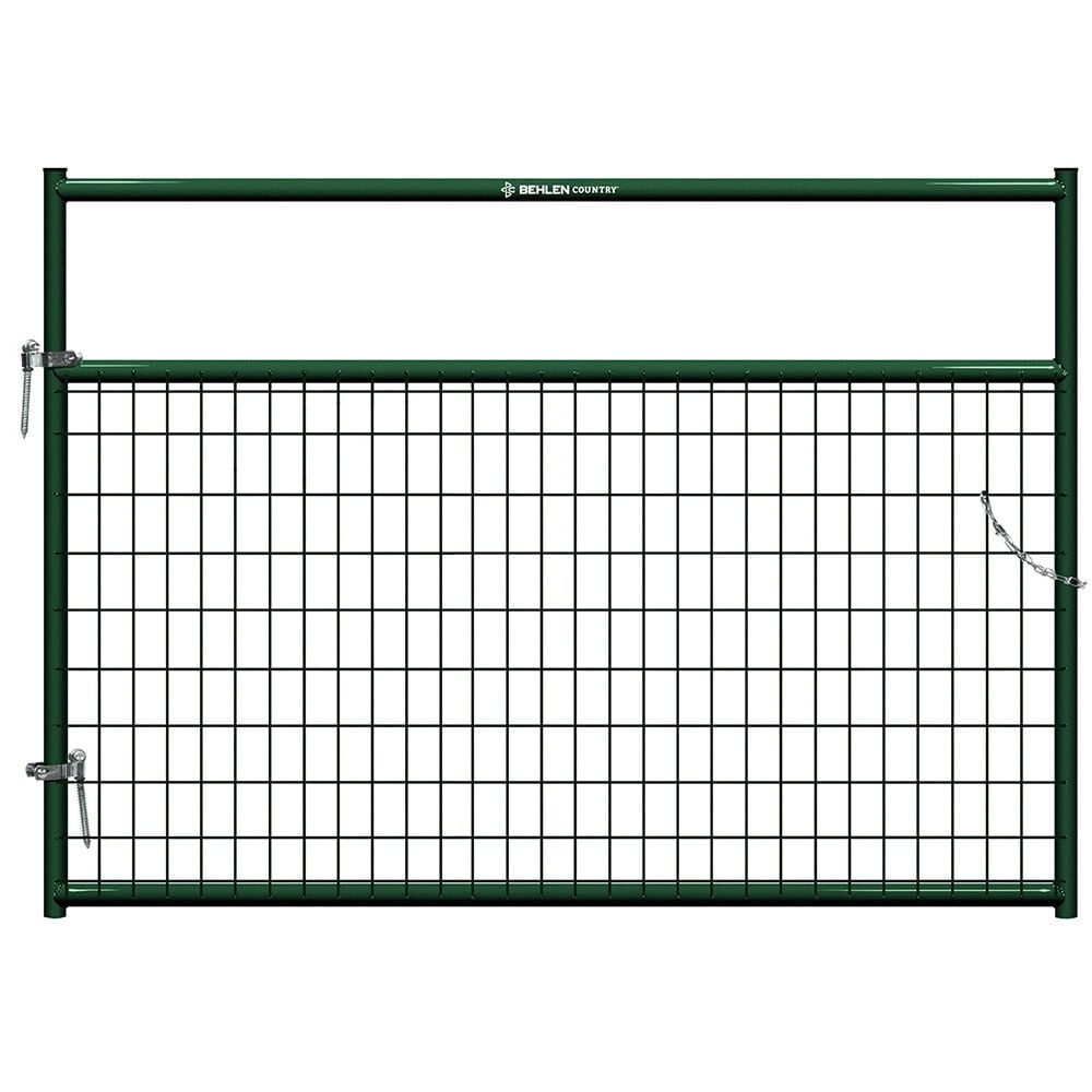 image of 6 ft Frontier Wire-Filled Gate, Green
