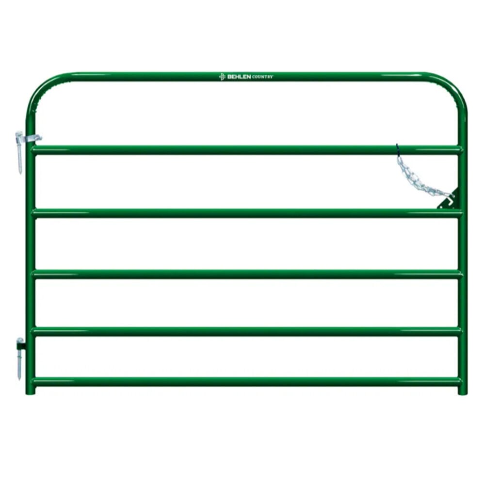 image of 6 ft Heritage Round Corner Gate, Green