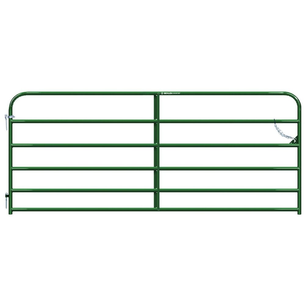 image of 14 ft Heritage Round Corner Gate, Green