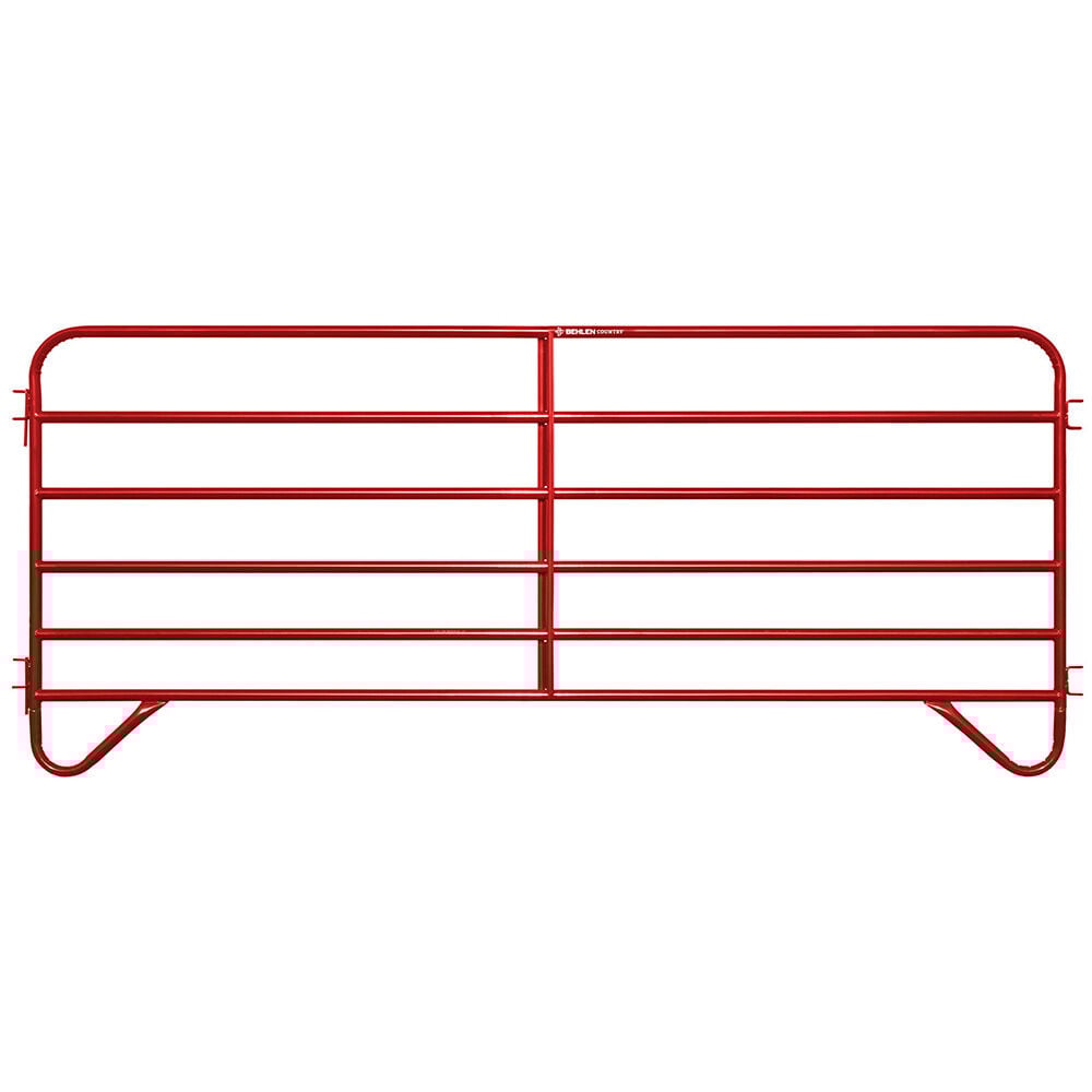 image of 12 ft Pioneer Corral Round Panel, Red