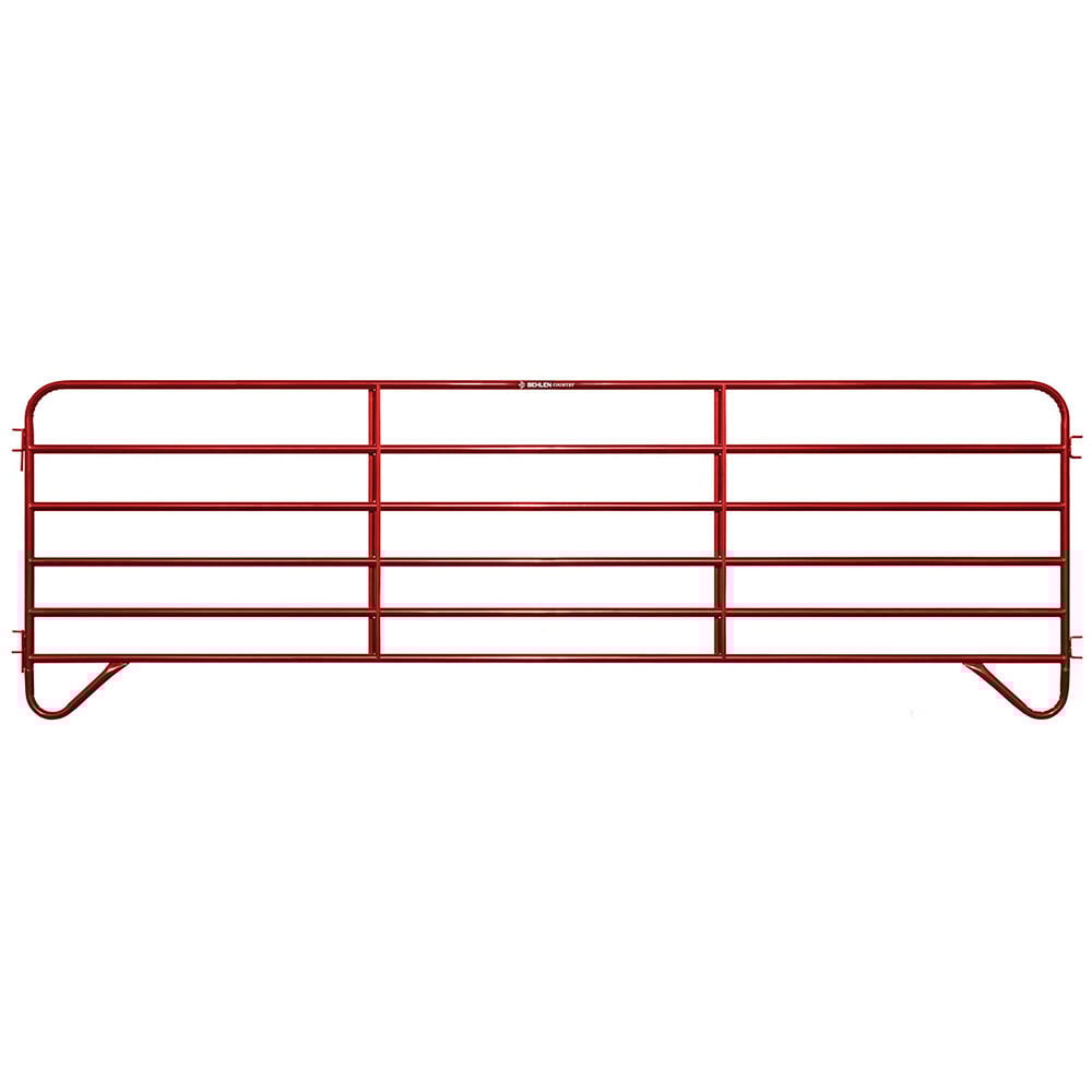 image of 16 ft Pioneer Corral Round Panel, Red