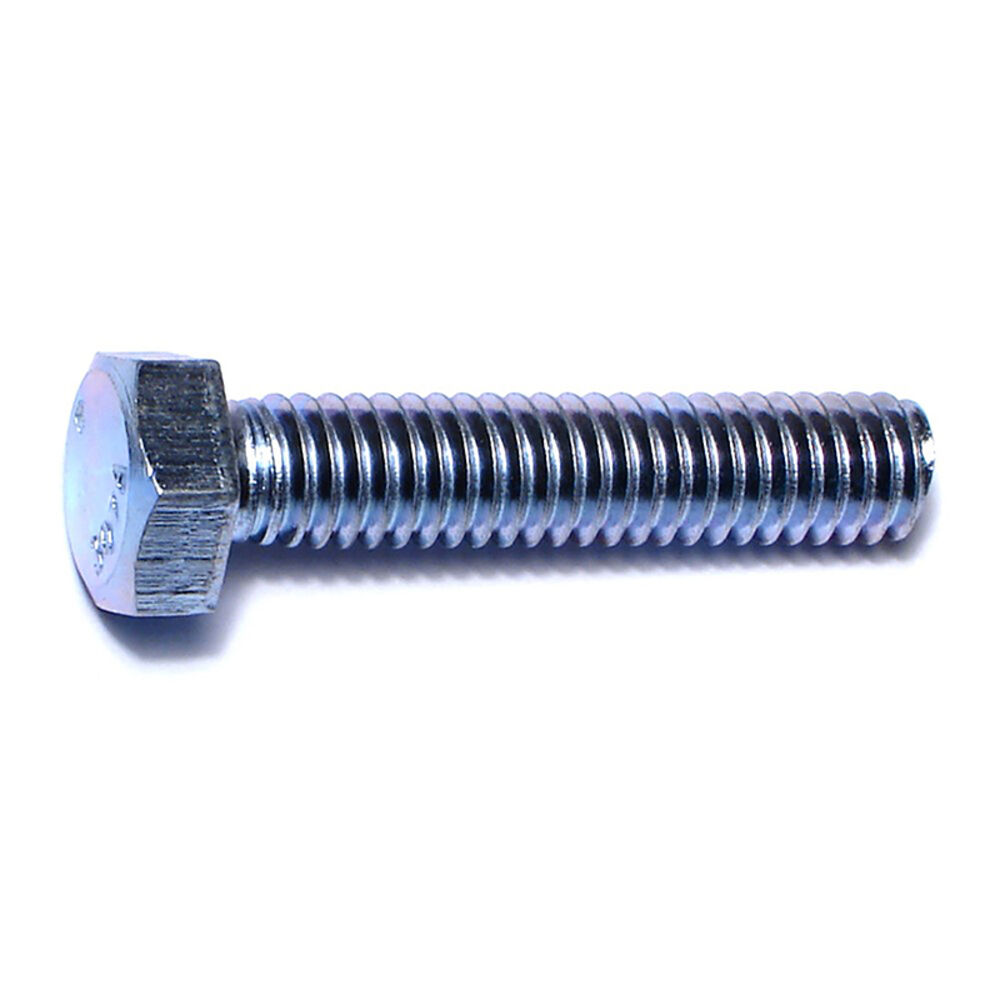 image of Full Thread Hex Tap Bolts, 5/16-18 x 1-1/2, Zinc, 1-Piece