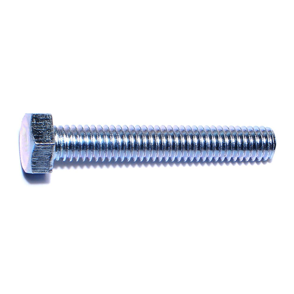 image of Full Thread Hex Tap Bolts, 5/16-18 x 2, Zinc, 1-Piece
