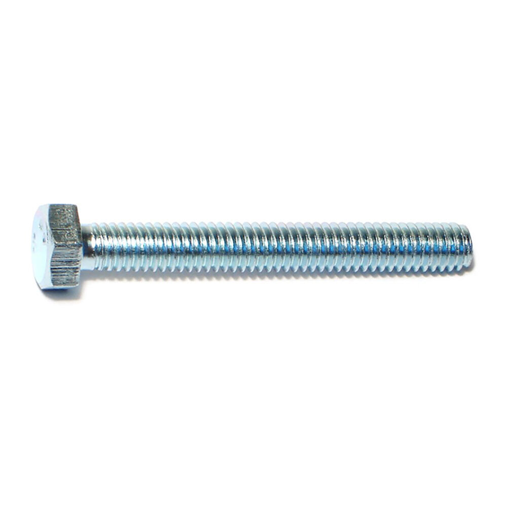 image of Full Thread Hex Tap Bolts, 5/16-18 x 2-1/2, Zinc, 1-Piece