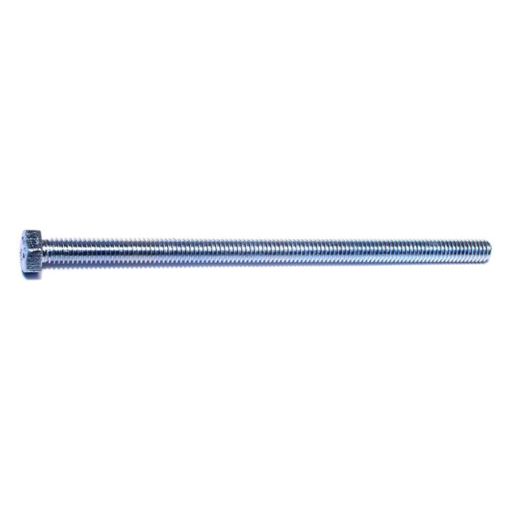 image of Full Thread Hex Tap Bolts, 5/16-18 x 6, Zinc, 1-Piece