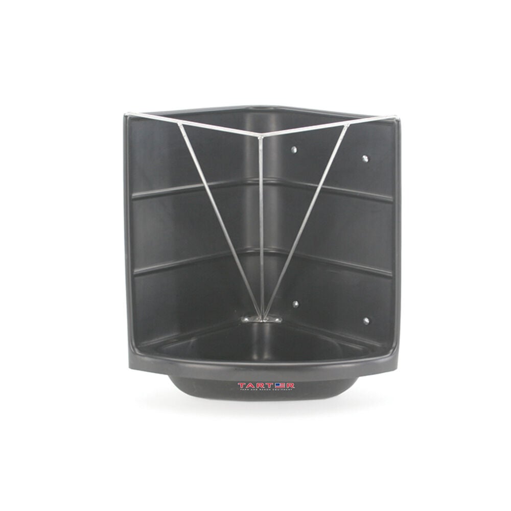 image of Corner Mount Poly Hay and Grain Feeder