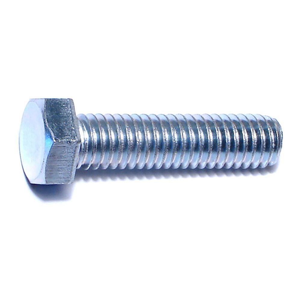 image of Full Thread Hex Tap Bolts, 3/8-16 x 1-1/2, Zinc, 1-Piece