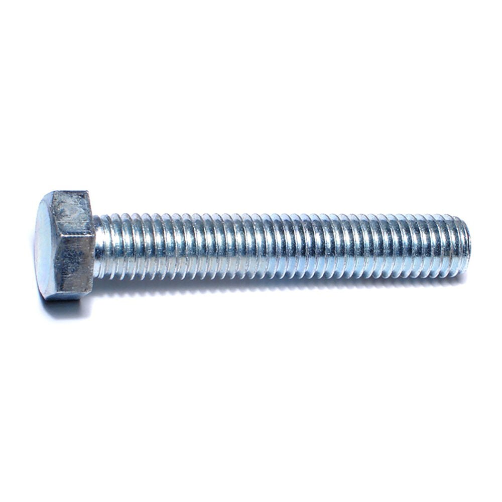 image of Full Thread Hex Tap Bolts, 1/2-13 x 3, Zinc, 1-Piece