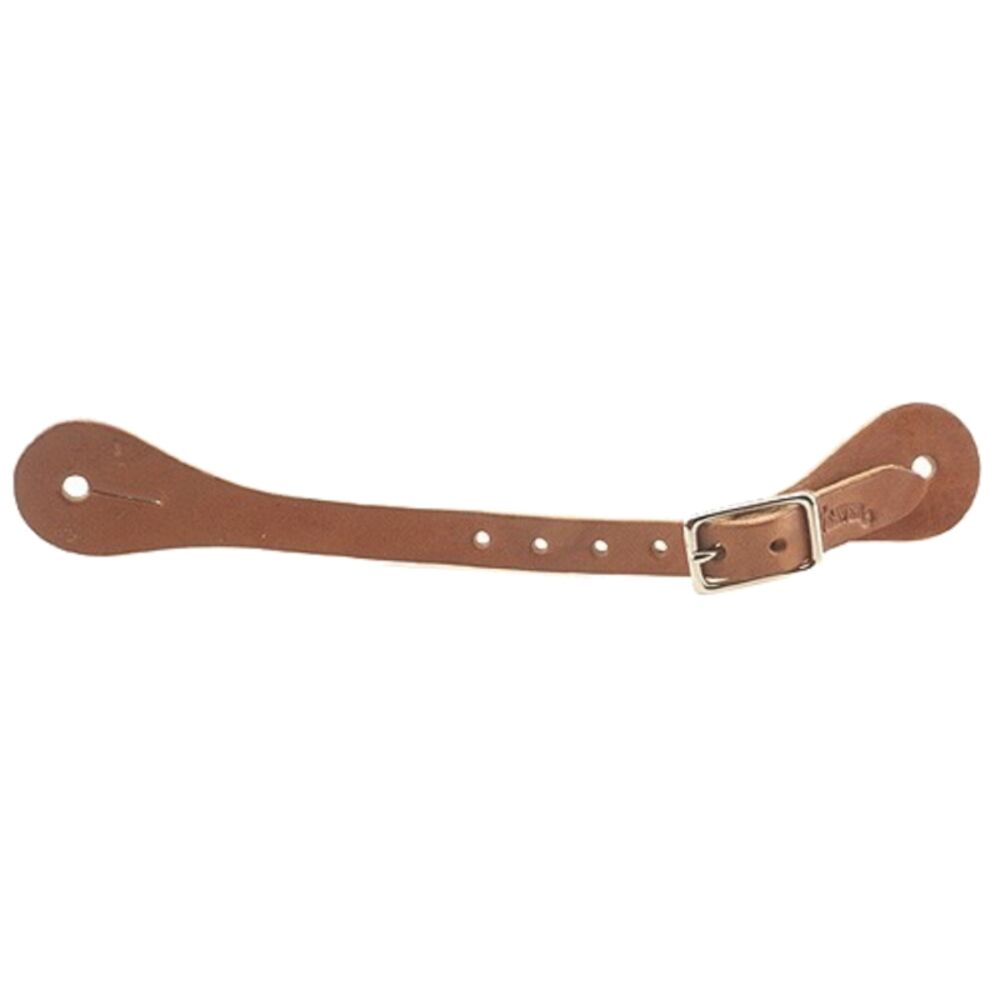 image of Single-Ply Spur Straps- Russet