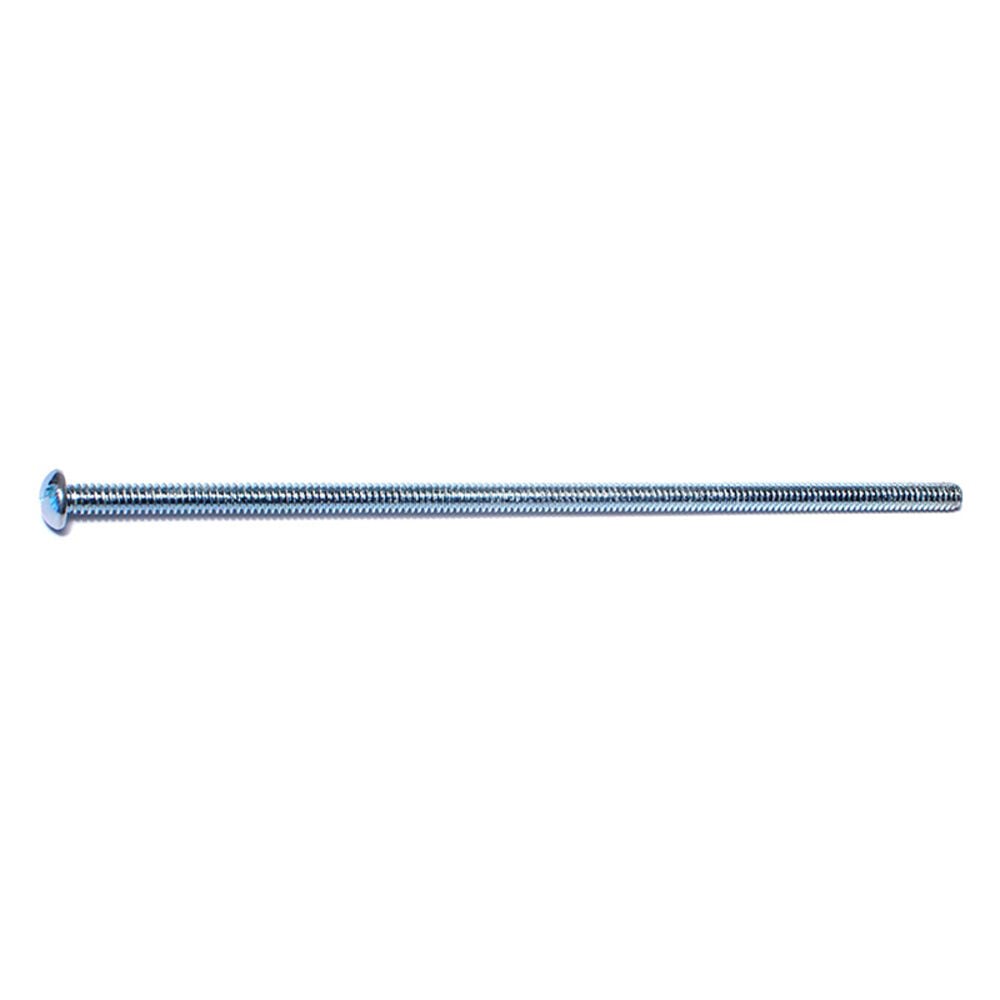 image of Slotted Round Stove Bolts, 10-24 x 6, Zinc, 1-Piece