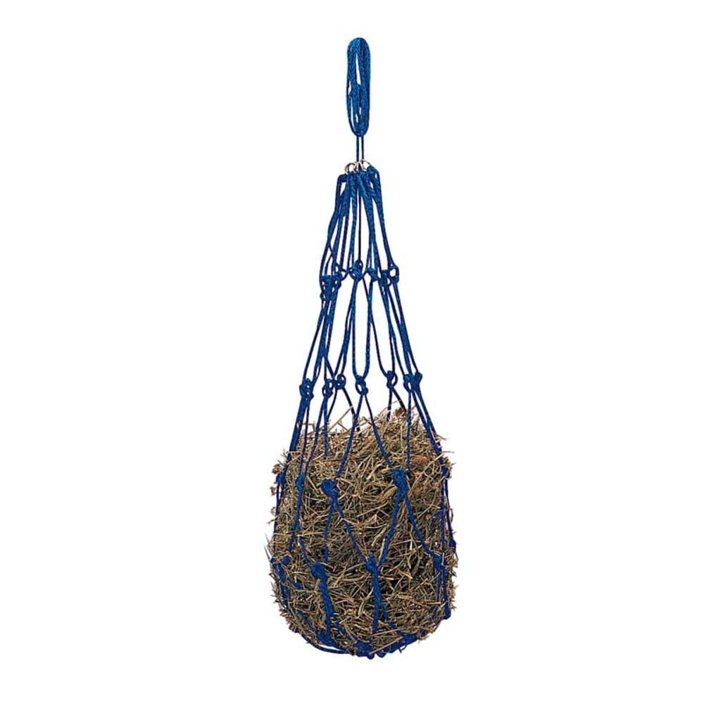 image of Small Rope Hay Bag, Blue
