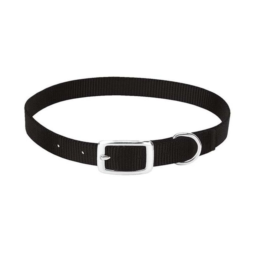 image of Goat Collar, Black, 5/8-inch x 14-inch-16-inch, Small