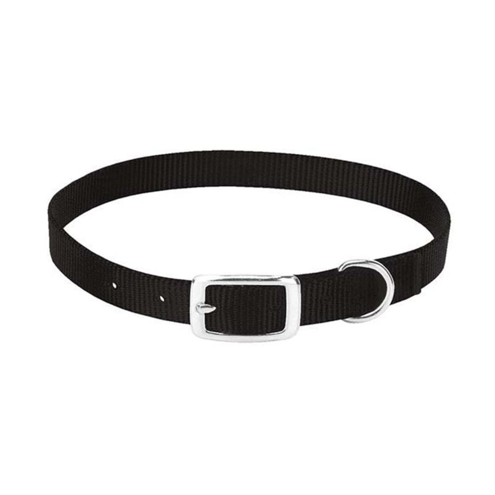 image of Goat Collar, Black, 3/4-inch x 22-inch-24-inch, Medium