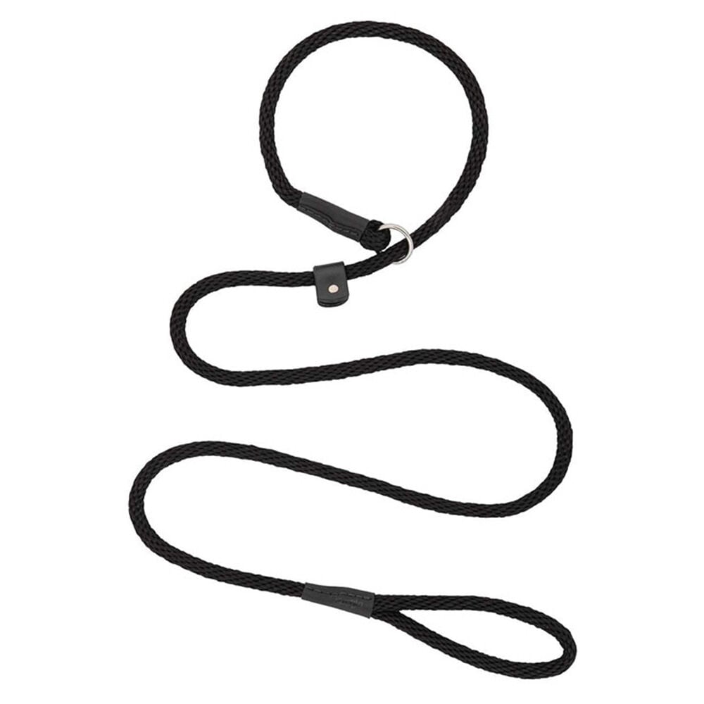 image of Rope Slip Lead, Black, 5/8 in x 6 ft