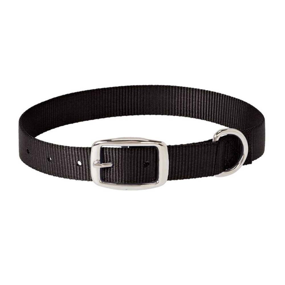 image of Choice Nylon Dog Collar, Black, 5/8-inch X 9-inch